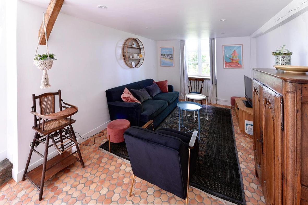 Le Logis K, Le Charme Au Coeur De Saint Pair Leilighet Eksteriør bilde